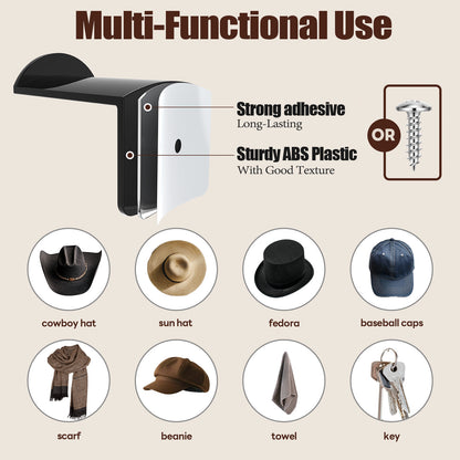 Adhesive Cowboy Hat Hooks