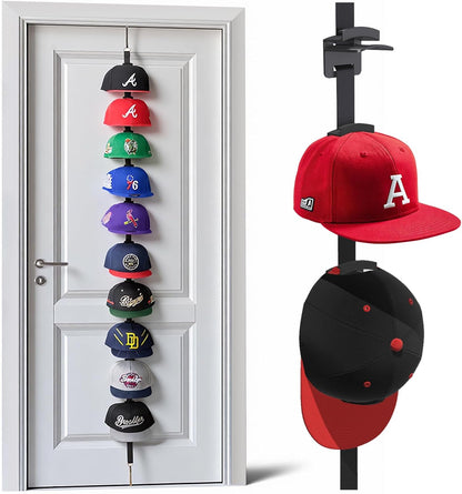 Hat Rack for Door-1 Pack 10 Hooks