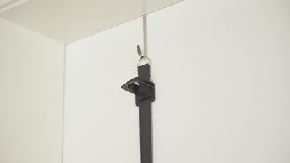 Hat Rack for Wall- 2 Straps